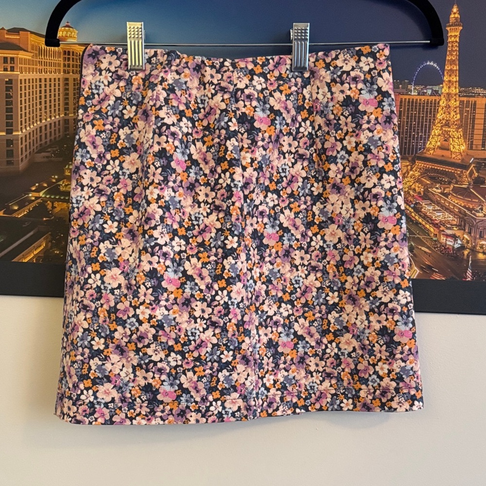 Target Wild Fable Floral Print Mini Skirt Size 2